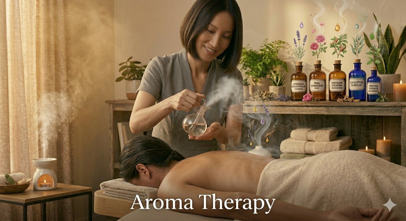 Aromatherapy massage at home in Mumbai
