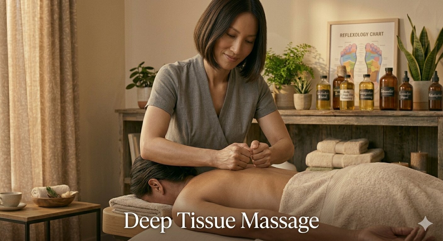Deep tissue massage at home in Mumbai