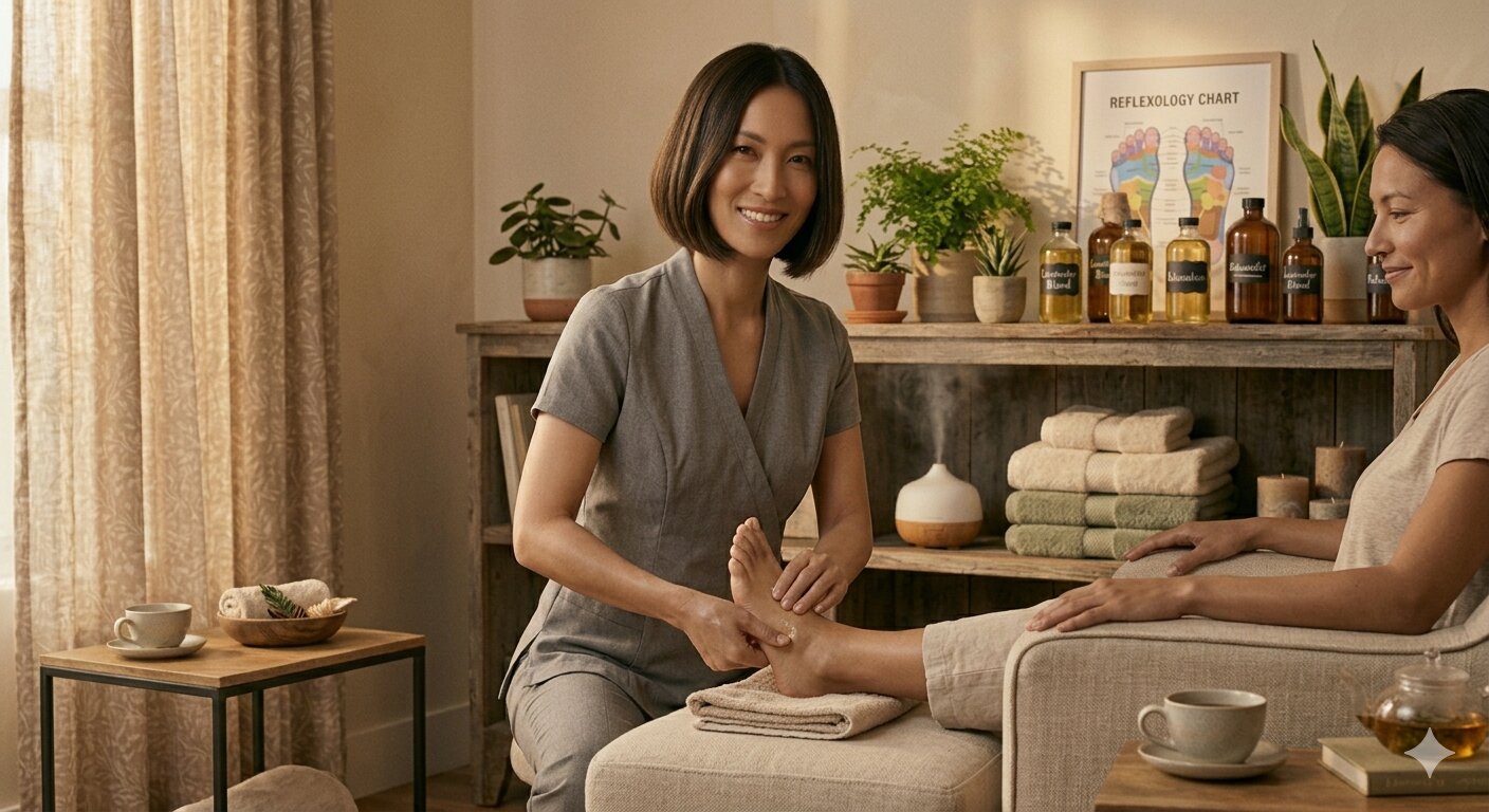 Foot reflexology at home in Mumbai