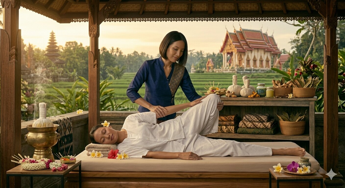 Thai-inspired stretch massage at home — Mumbai